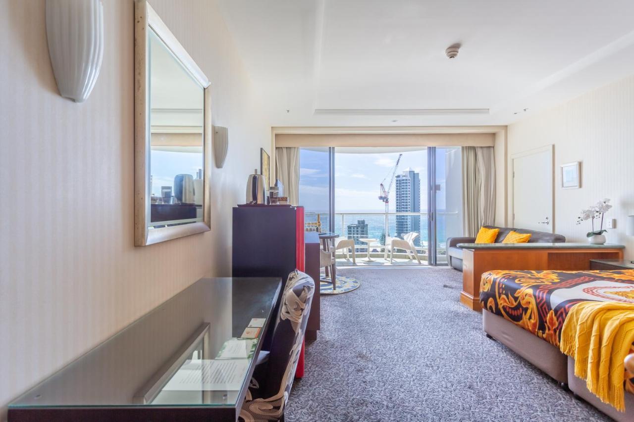 Luxury Privately Owned Ocean View Studio Apartments At O4Ks Gold Tower Gold Coast Dış mekan fotoğraf