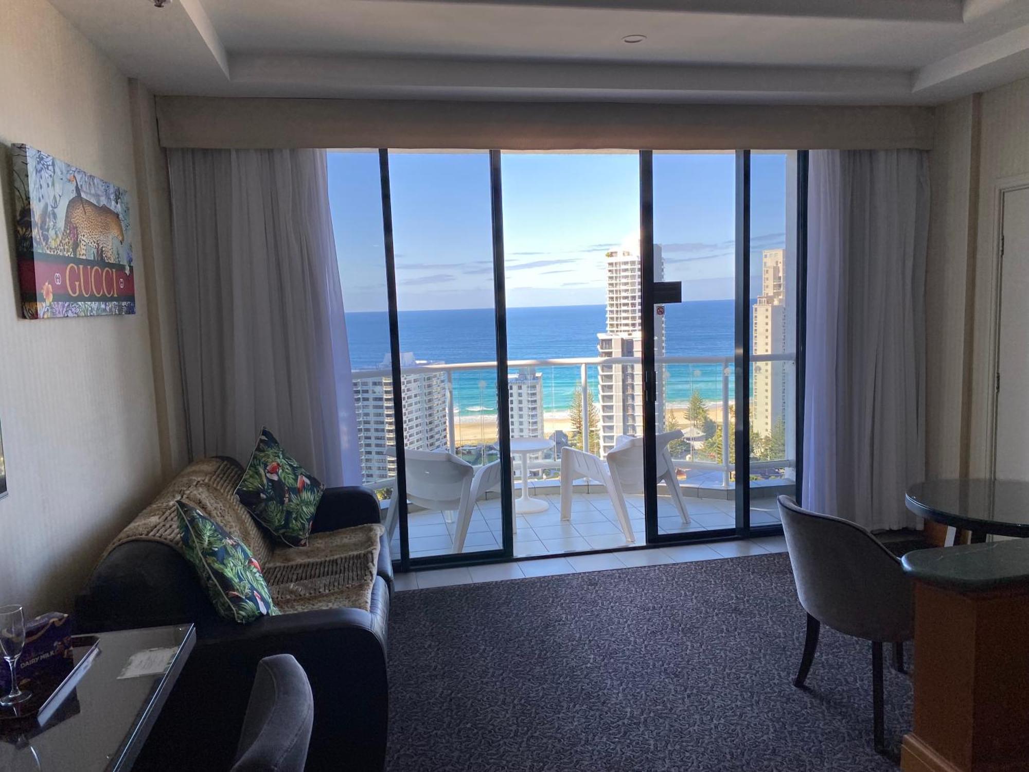 Luxury Privately Owned Ocean View Studio Apartments At O4Ks Gold Tower Gold Coast Dış mekan fotoğraf